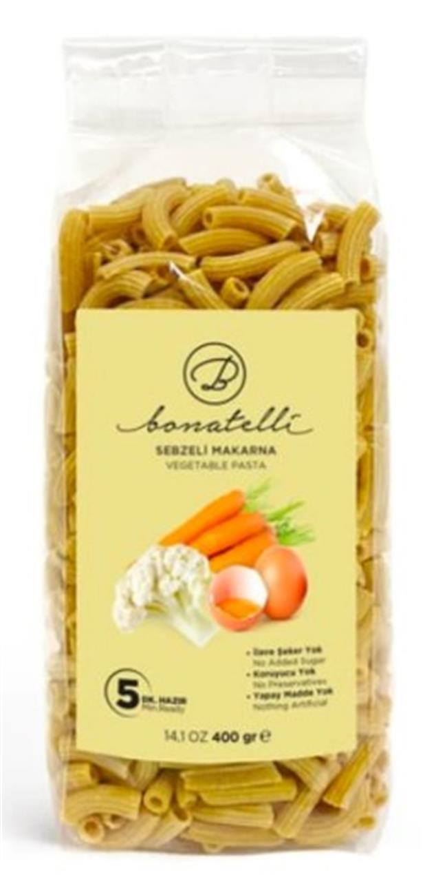 BONATELLI KARNABAHARLI SEBZELI MAKARNA 400 GR