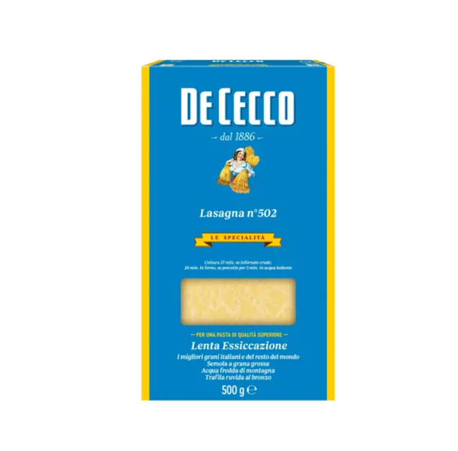 DECECCO LAZANYA MAKARNA 500 GR