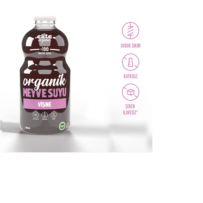 ELITE ORG.VISNE SUYU 946ML
