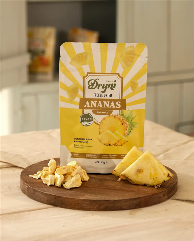 FREEZE DRIED ANANAS 20GR