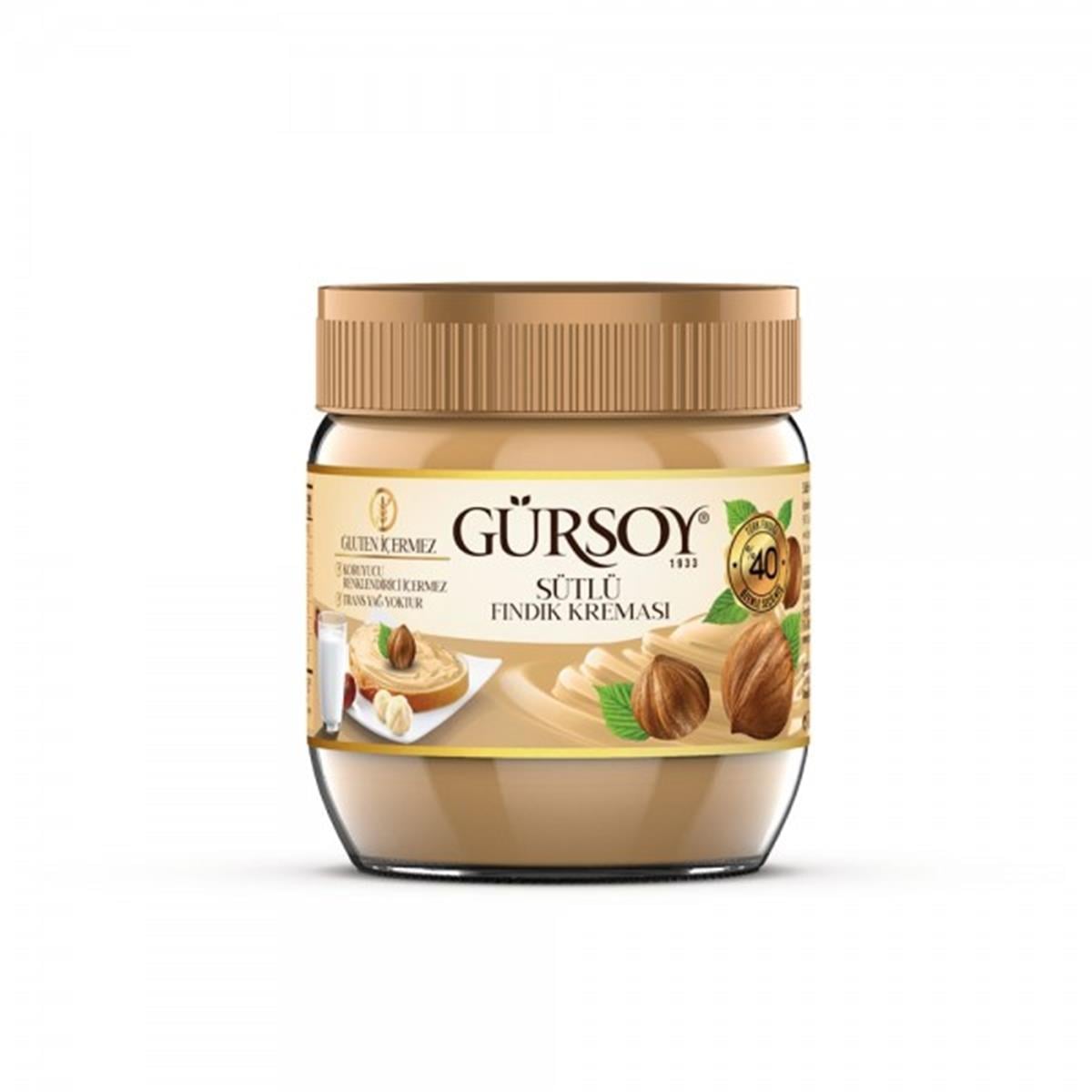 GURSOY SUTLU FINDIK KREMASI 400 GR