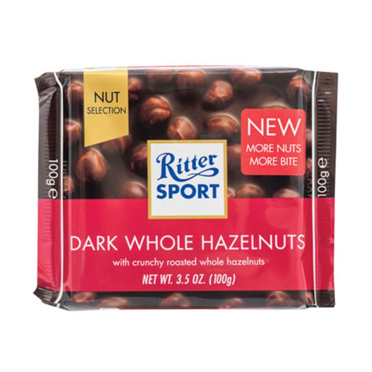 RITTER SPORT WHOLE HAZELNUTS 100 GR