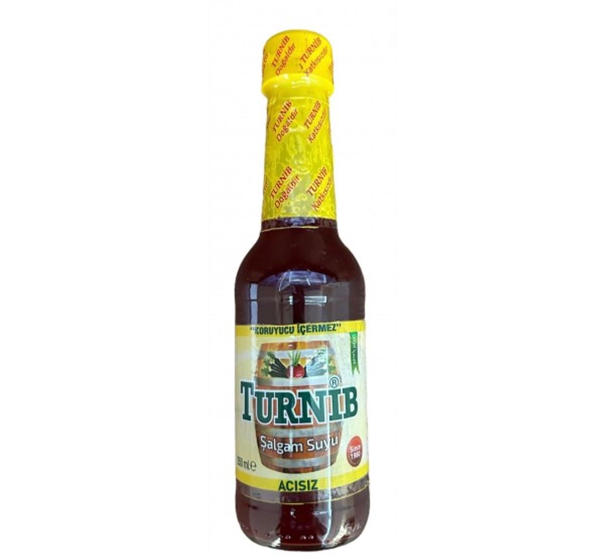 TURNIB SALGAM SUYU SADE(CAM) 250 ML