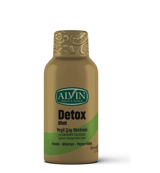 ALVIN Detox Shot 50ml - Sağlıklı Yaşam Yoğurdu**