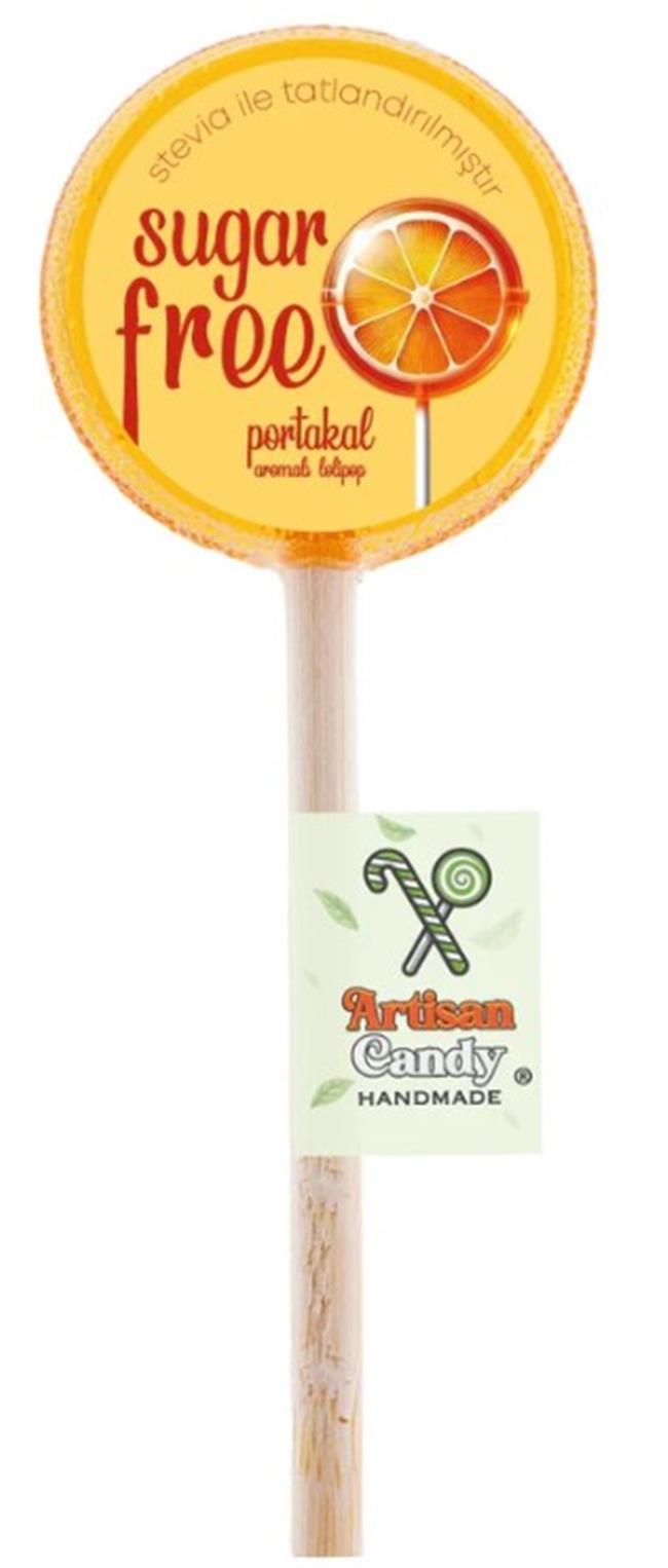 ARTISAN CANDY HANDMADE LOLIPOP PORTAKAL