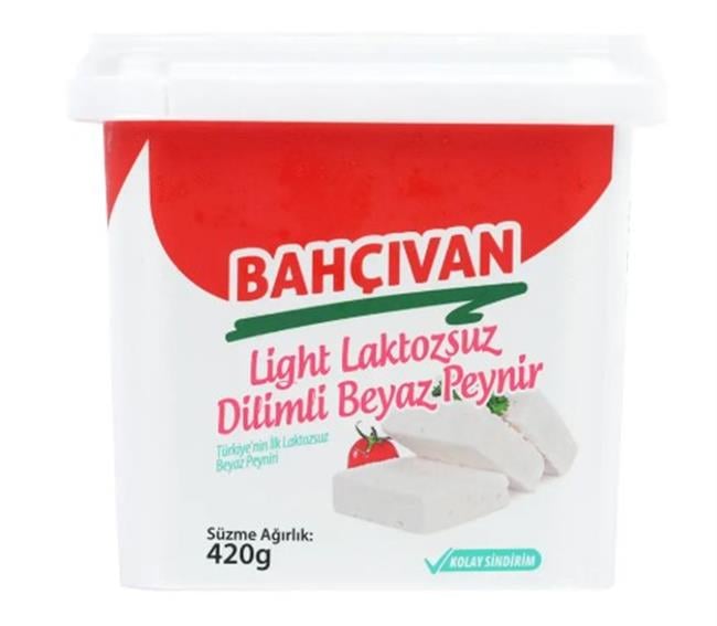 BAHCIVAN LAKTOZSUZ LIGHT DİL. BEYAZ PEYNIR 420 GR