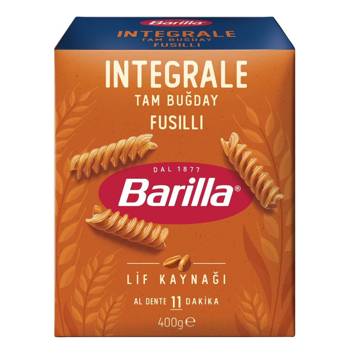 BARILLA INTEGRALE BURGU 400 GR