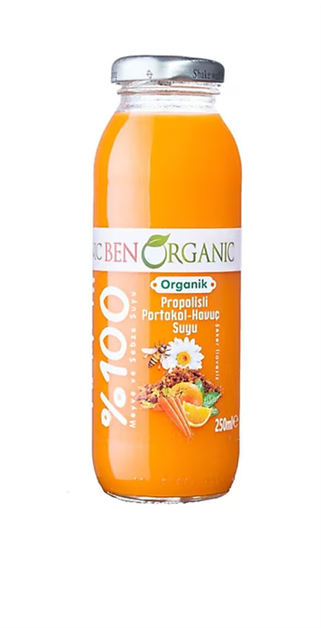 BEN ORG.PROPOLISLI POR.HAV. MEYVE SUYU 250 ML