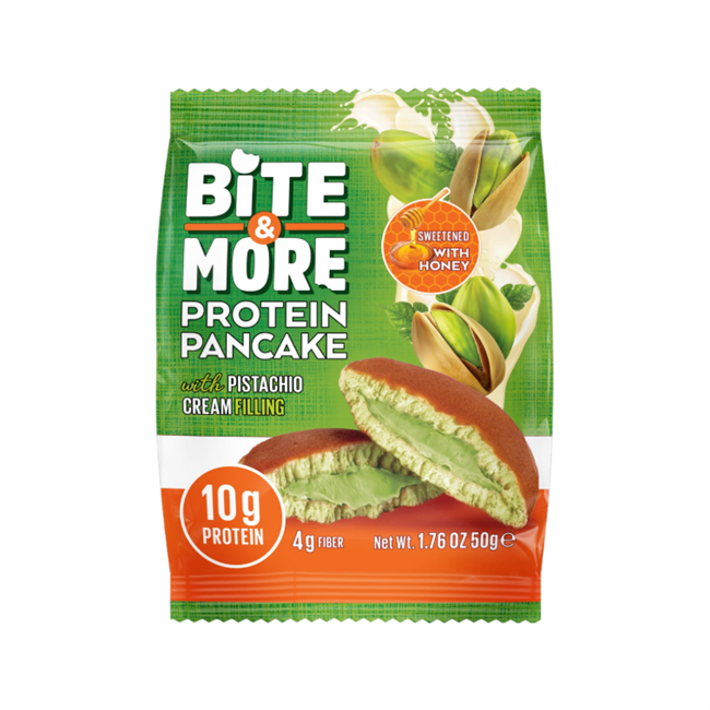 BITE&MORE PRO.PANCAKE A.FISTIK 50G
