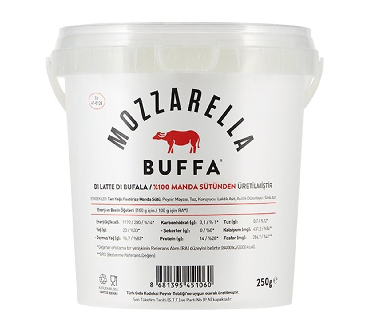 BUFFA MANDA MOZARELLA 250 GR