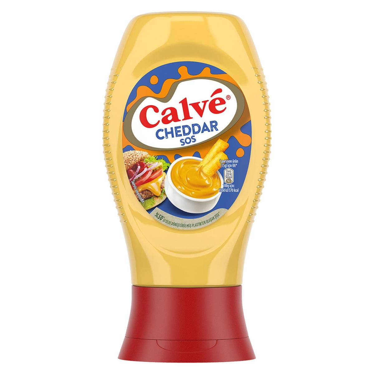 CALVE CHEDDAR SOS 240 GR