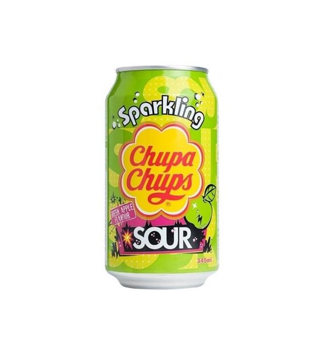 CHUPA CHUPS SOUR GREEN AOOLE 345 ML