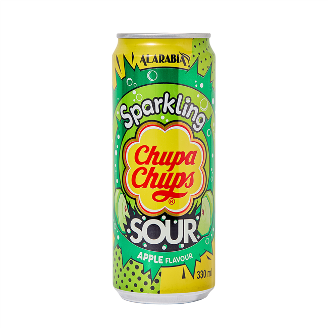 CHUPA CHUPS SPARLING APPLE 330 ML