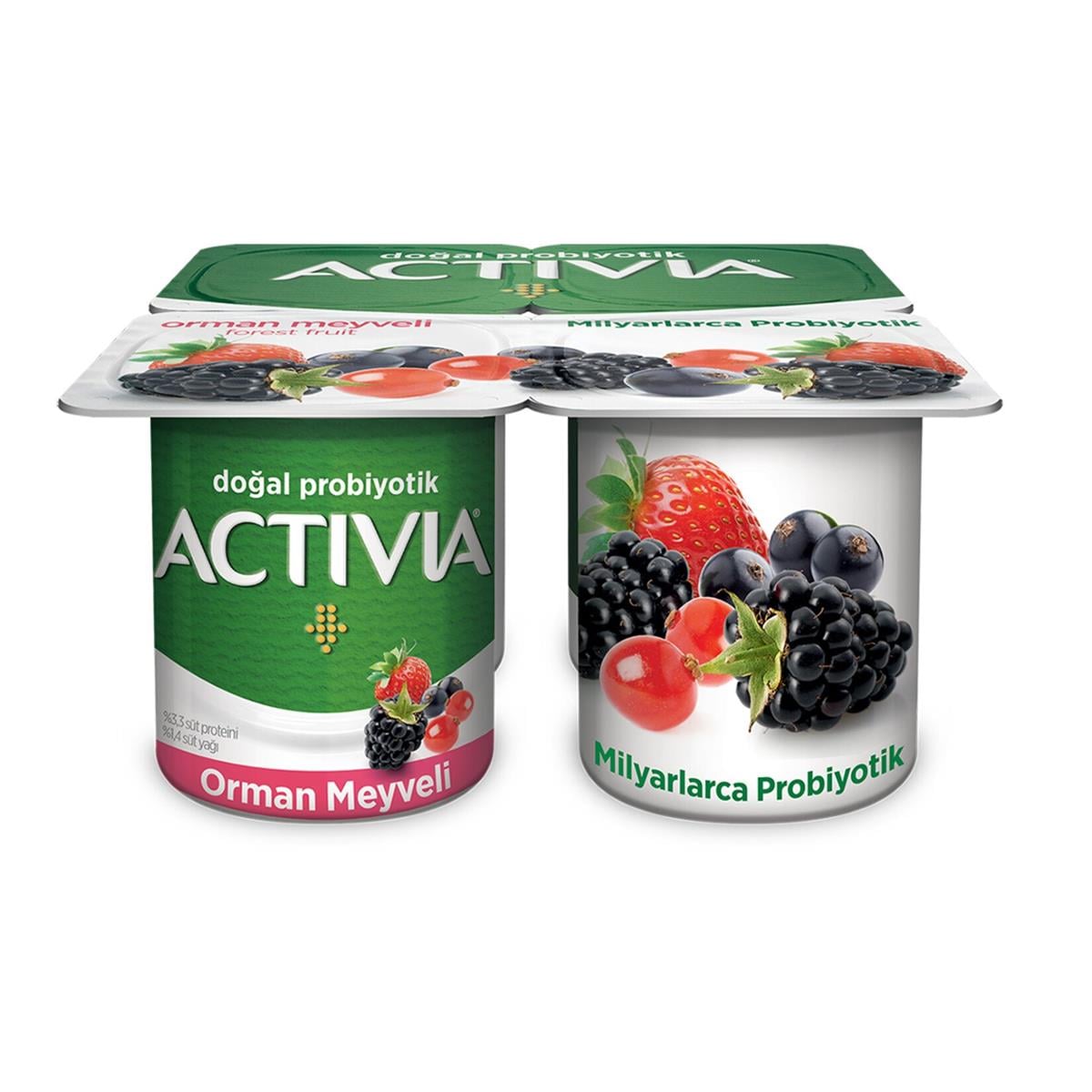 DANONE ACTIVIAORMAN MEYVELERİ  4-110GR