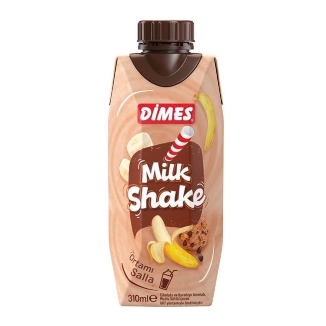 DIMES MILKSHAKE MUZ KURABIYE 310 ML