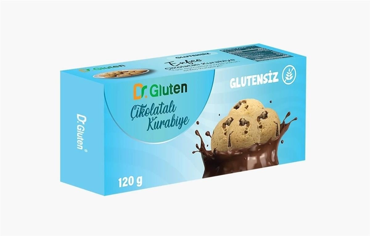 DR.GLUTENGLUTENSIZ CIKOLATALI KURABIYE 120 GR