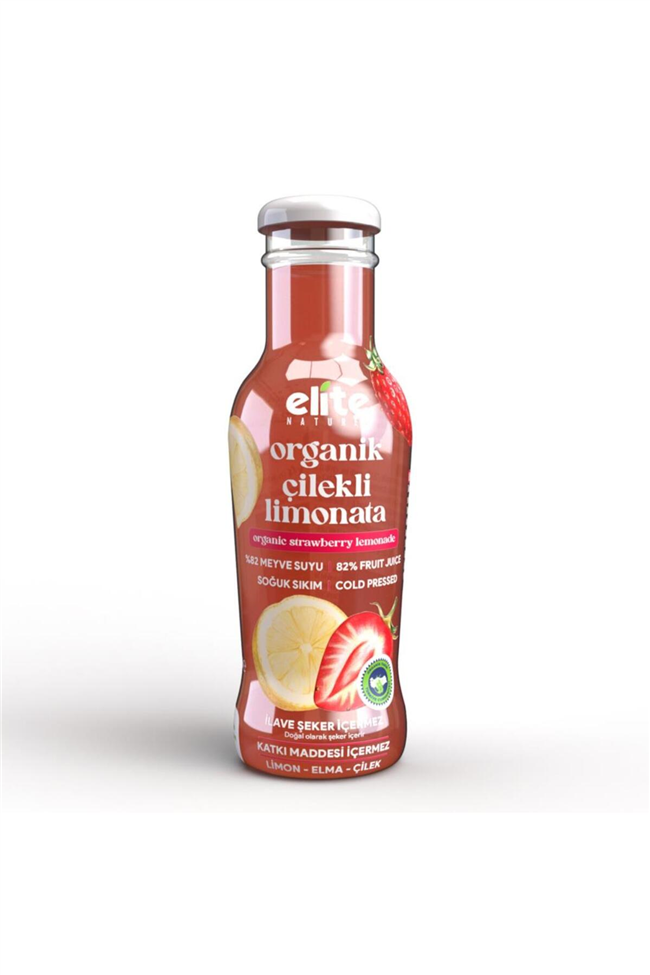 ELITE NATUREL ORG.CILEKLI LIMONATA 250ML