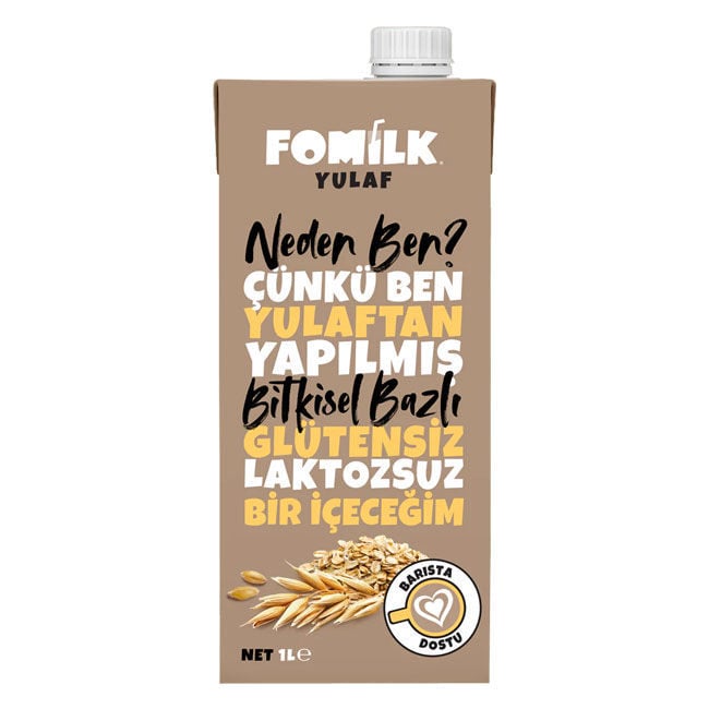 FOMILK YULAF SUTU 1 LT