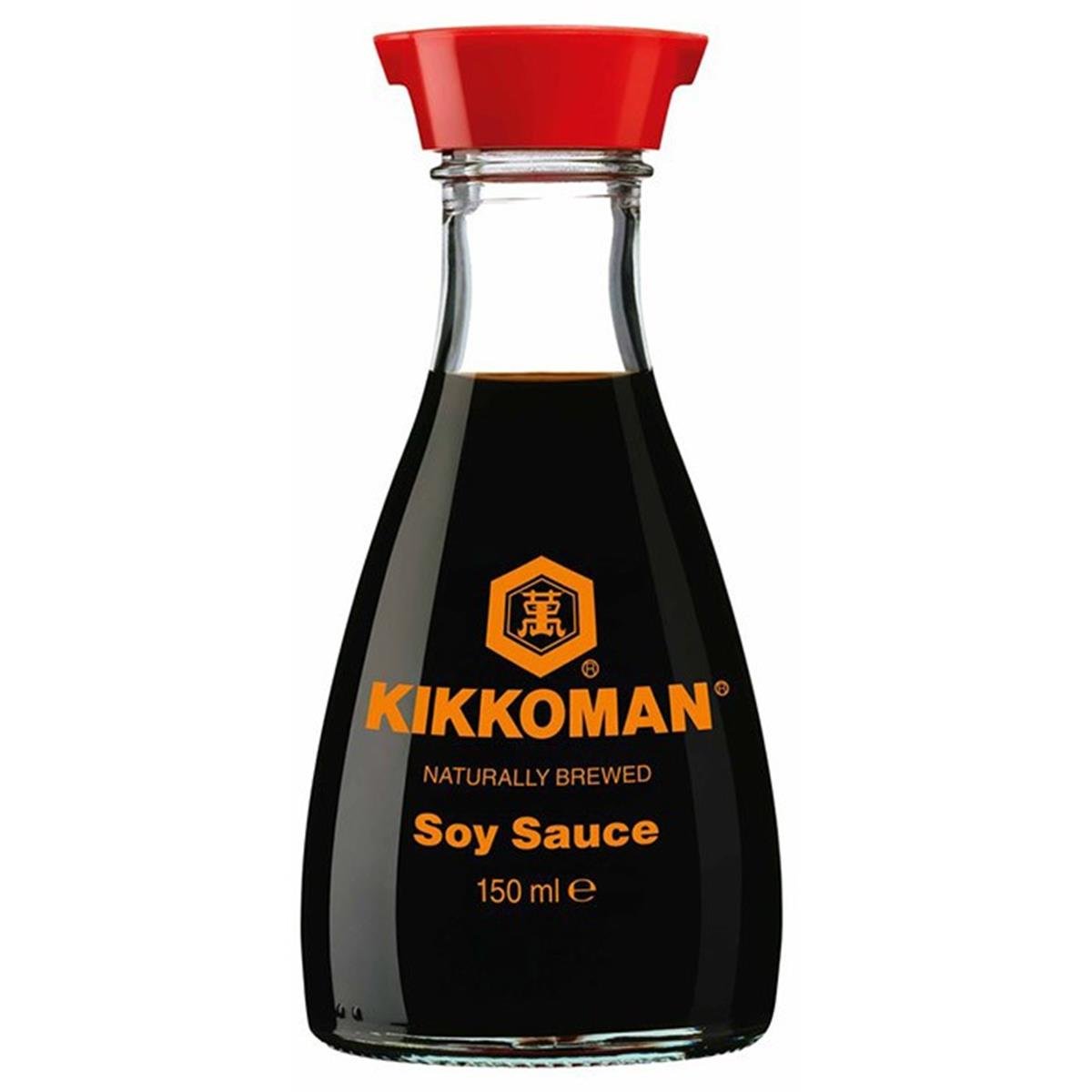 KIKKOMAN DISPENSER  SOYA SOSU OVAL 150 ML