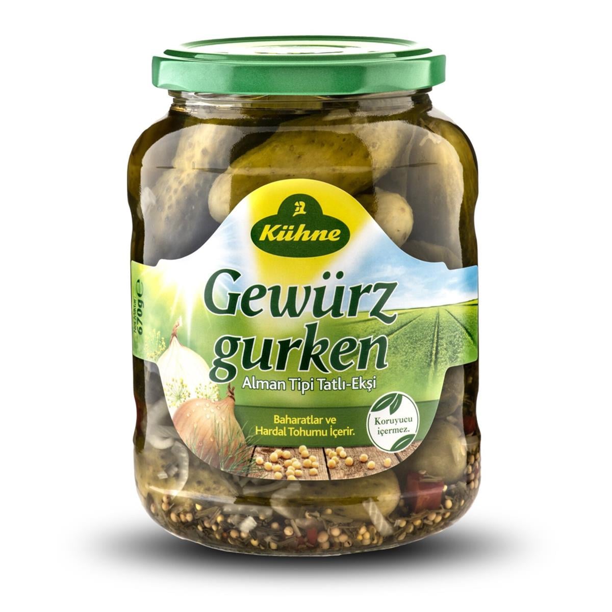 KUHNE GEWÜRZ-GURKEN TURSU