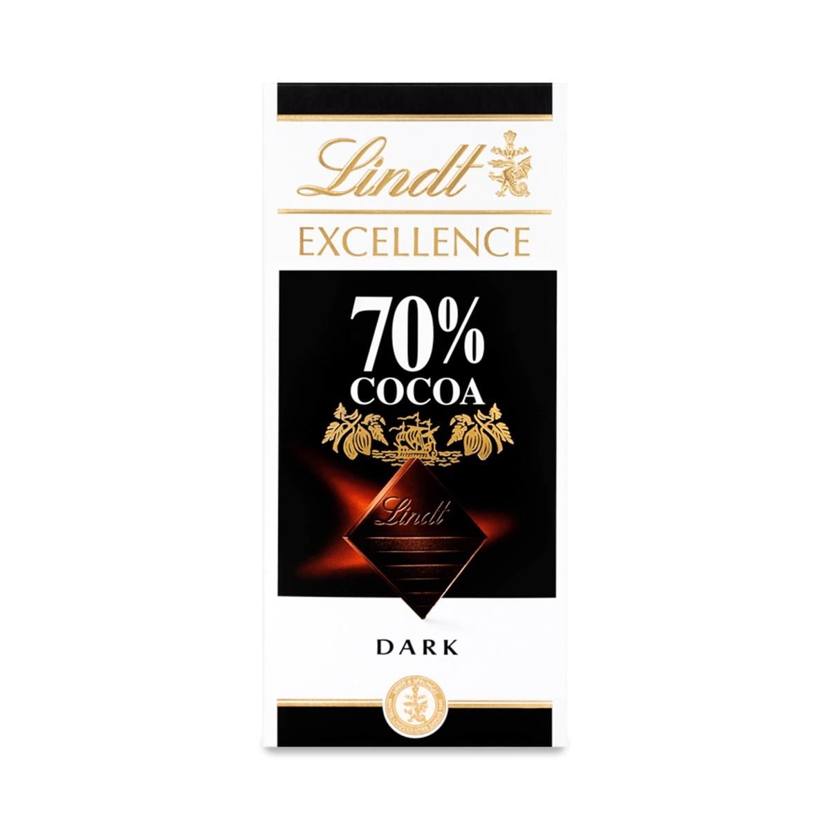 LINDT EXCELLENCE 100GR DARK 70