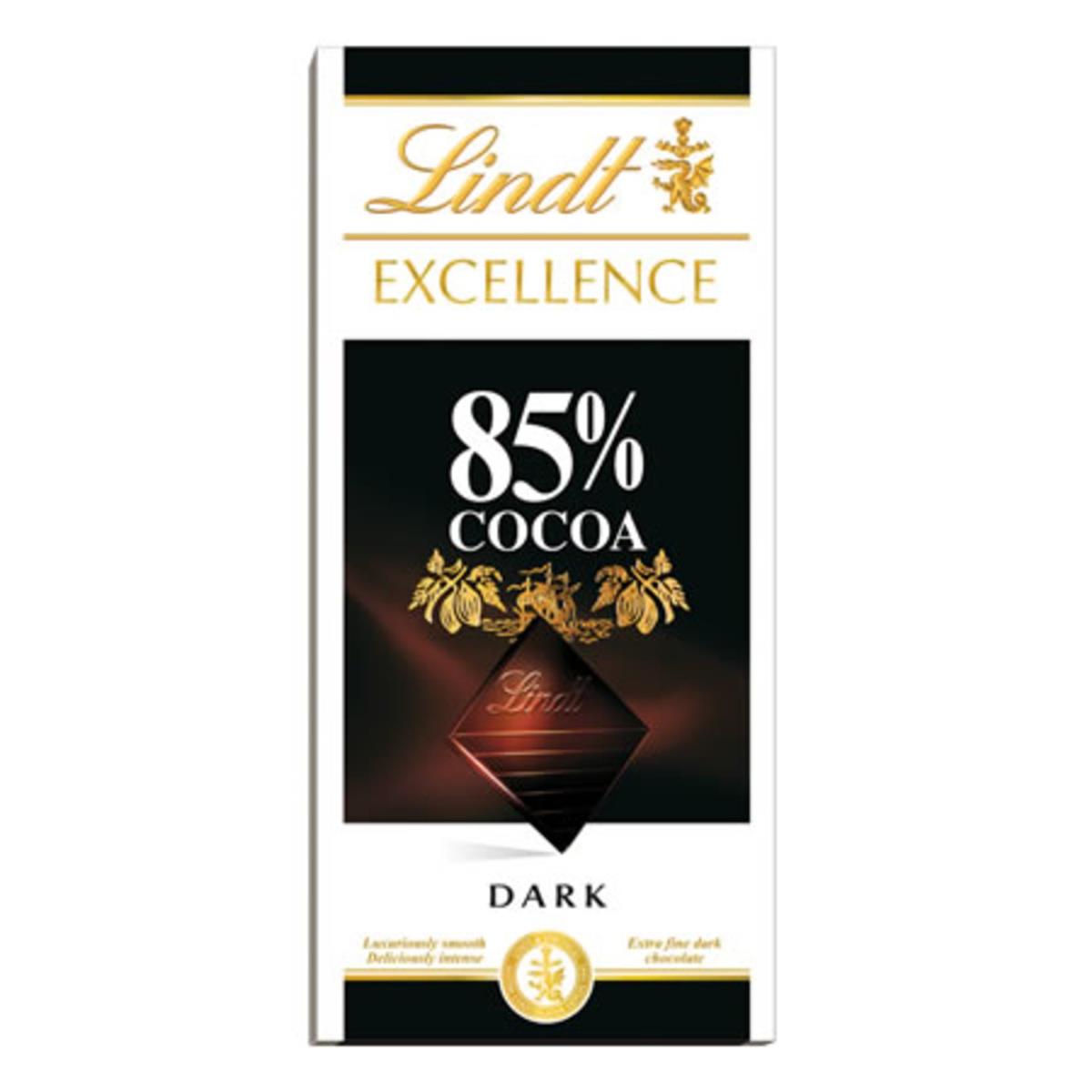 LINDT EXCELLENCE 100GR DARK 85