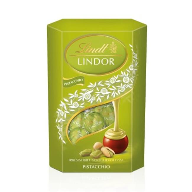 LINDT LINDOR BALLS PISTACHIO 200GR