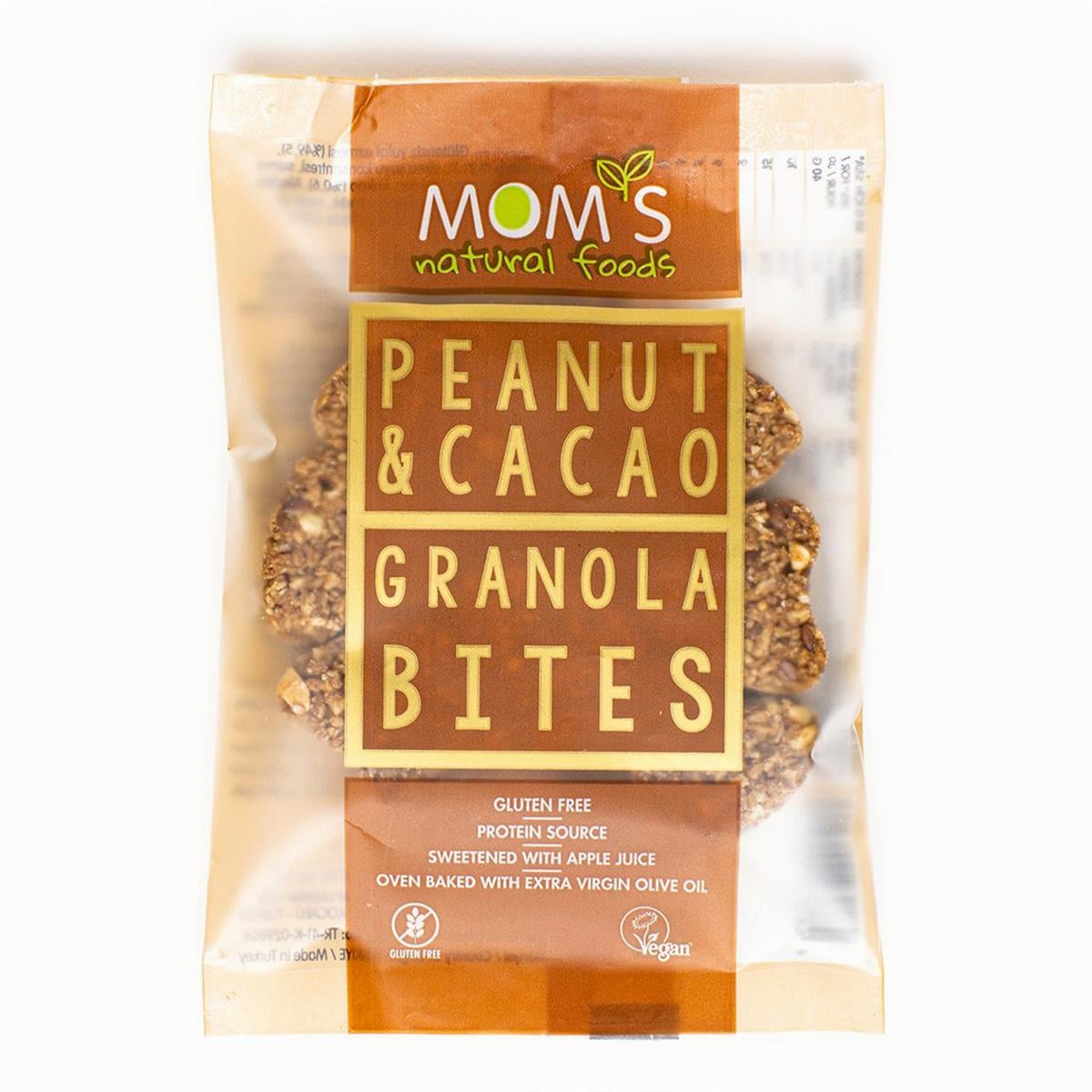 MOMS YER FISTIK&KAKAO BİTES  40 GR