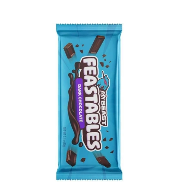 MR BEAST DARK CHOCOLATE 60GR