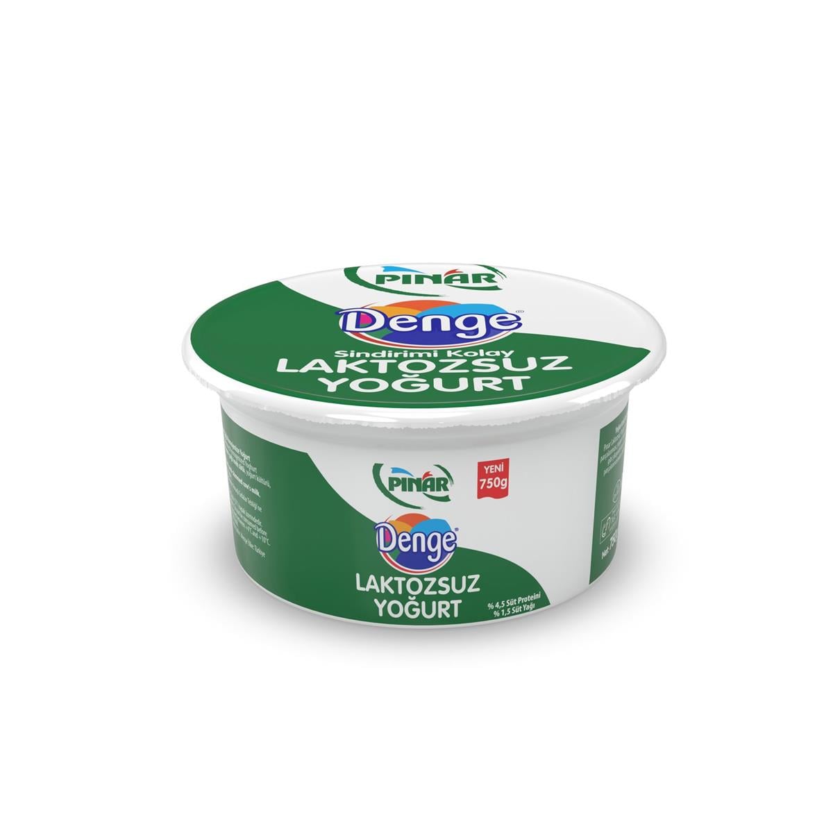 PINAR YOGURT LAKTOZSUZ 750GR