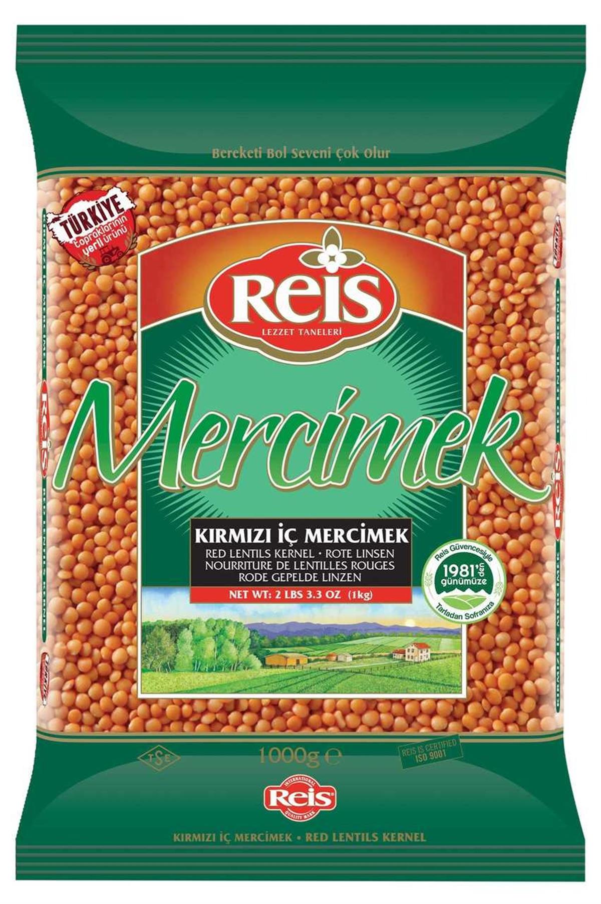 REIS KIRMIZI MERCIMEK 1000GR