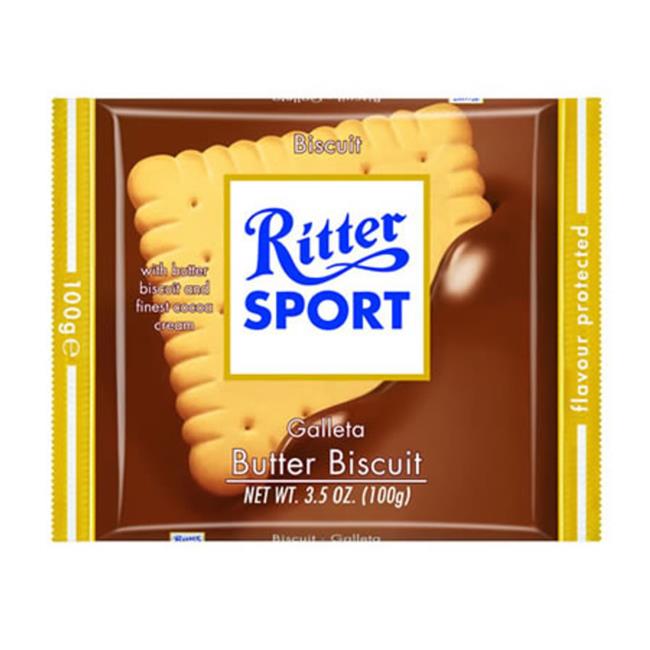 RITTER SPORT BISKUVILI CIKOLATA 100 GR