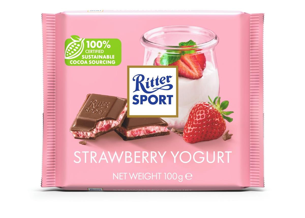 RITTER SPORT CILEK YOGURT CIKOLATA 100 GR