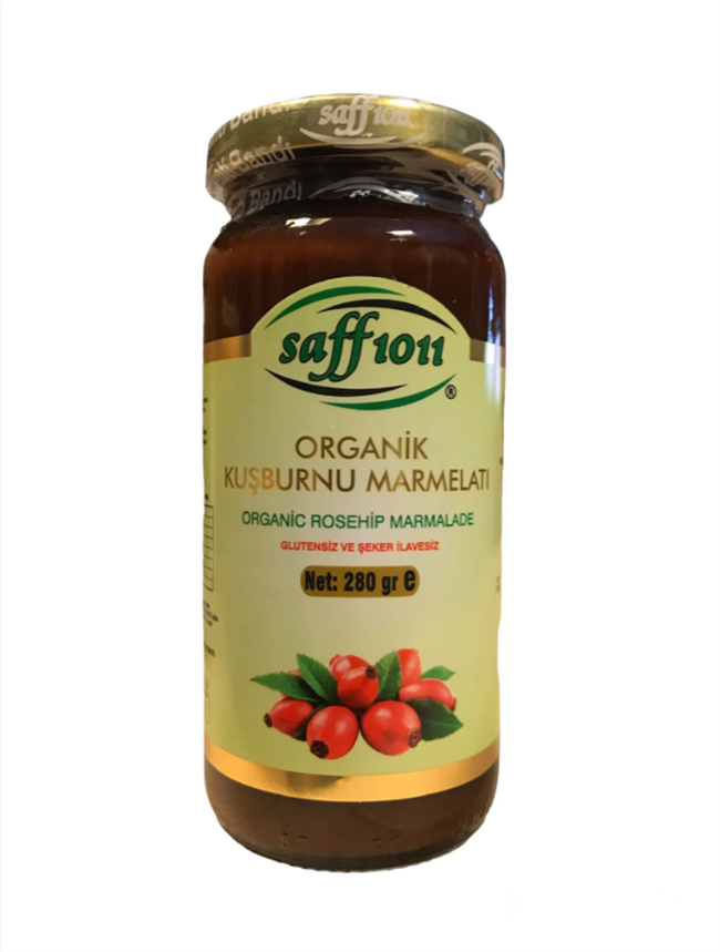 SAF1011 ORGANIK KUSBURNU MARMELATI 280GR