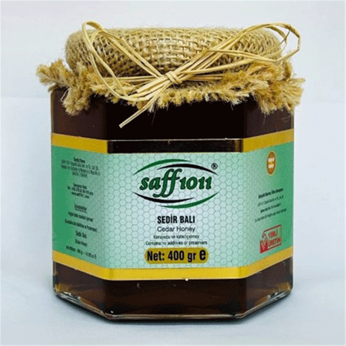 SAF1011 ORGANIK SEDİR BALI 400GR