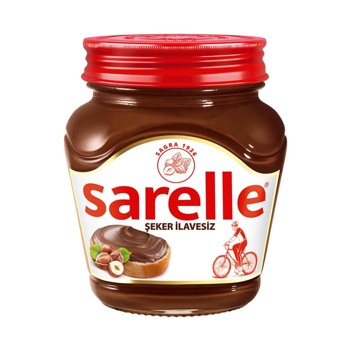 SARELLE SURCARE 350GR SEKERSIZ KAKAOLU FINDIK EZME