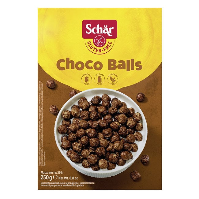 SCHAR CHOCO BALLS KAHVALTILIK GEVREK 250GR