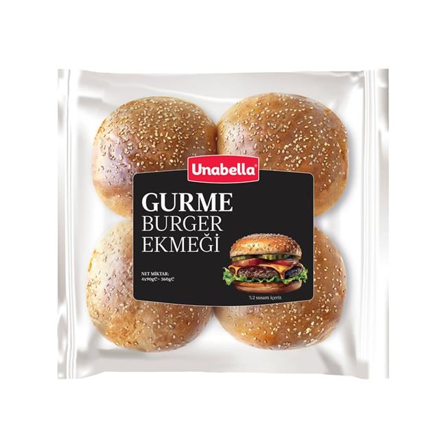 UNABELLA GURME BURGER EKMEGI 360 GR