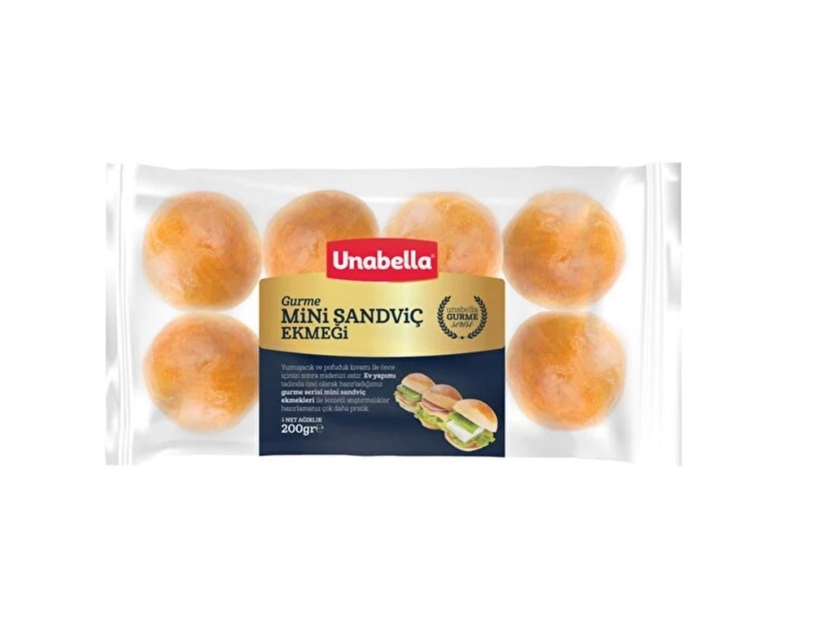 UNABELLA GURME MINI  SANDVIC EKMEGI 200 GR