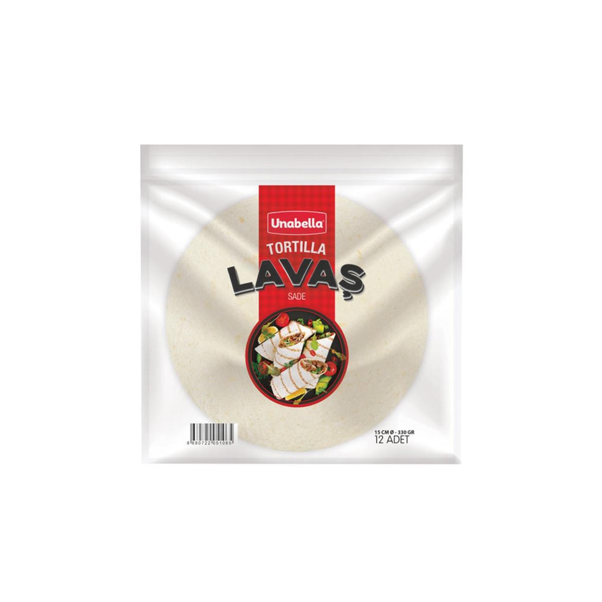 UNABELLA TORTILLA LAVAS  EKMEGI 330 GR
