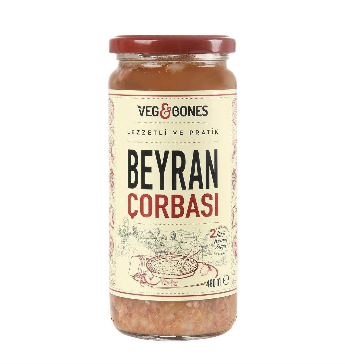 VEG&BONES BEYRAN CORBASI 480ML