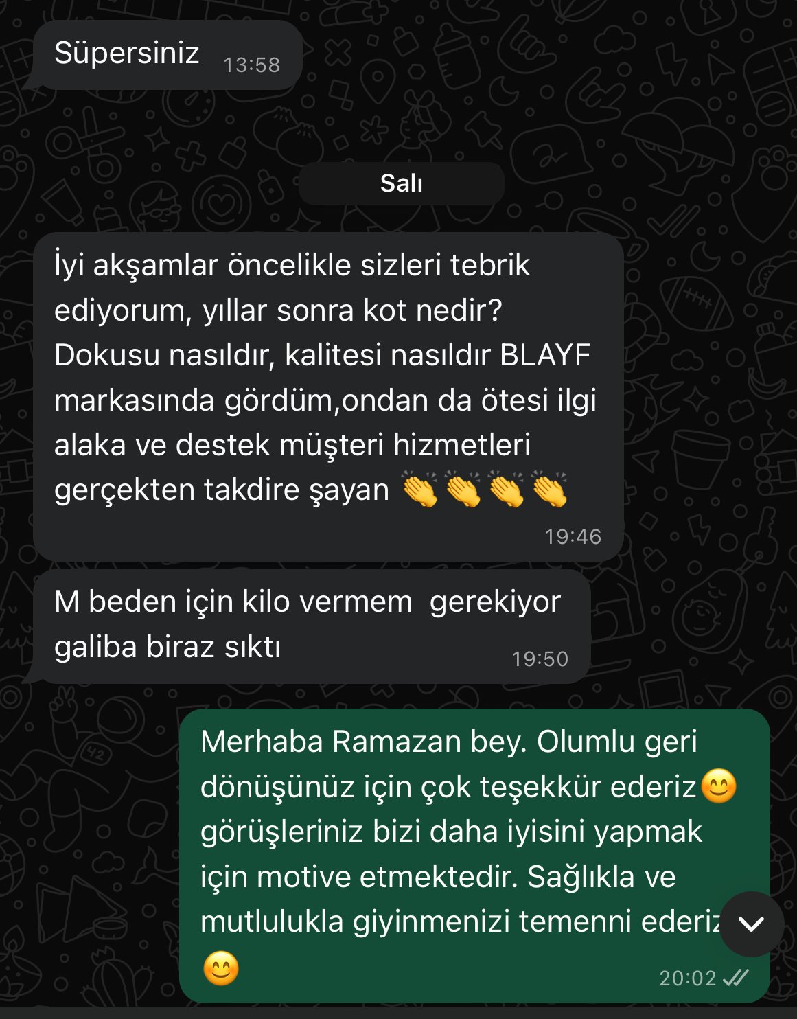 SİZDEN GELENLER