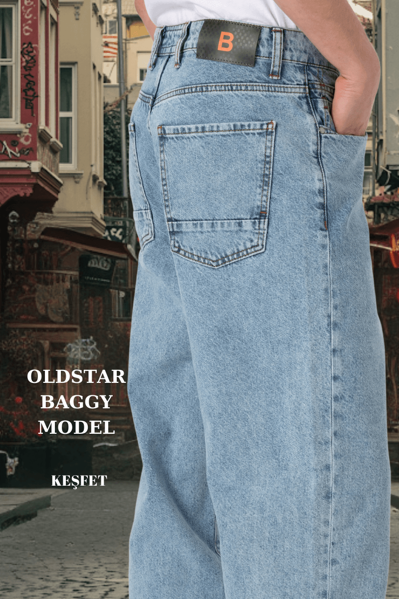 Baggy Jean Pantolon