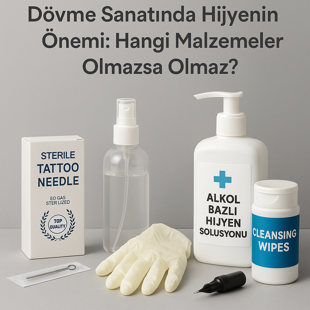 Güvenli Dövme Deneyimi İçin Kaliteli Hijyen Ürünleri