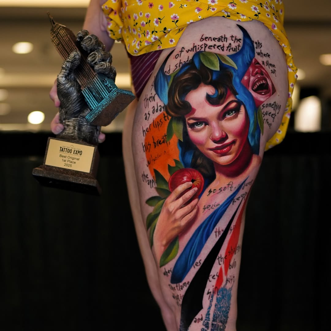 Harika Bir Başarı: Fahrettin Demir, New York Empire State Tattoo Expo'da Birincilik Ödülünü Kazandı!