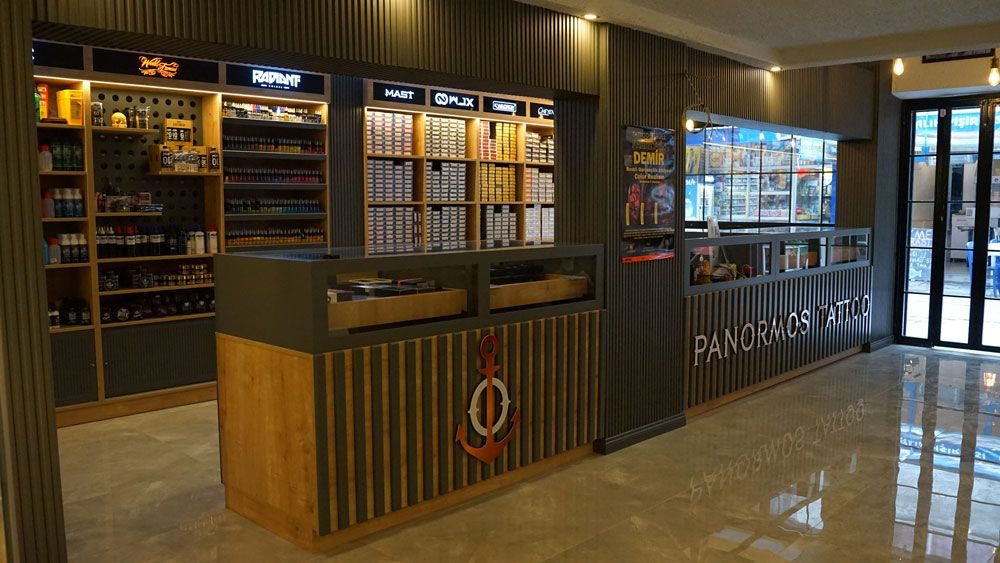 Panormos Tattoo İzmir Store yeni yerine taşındı