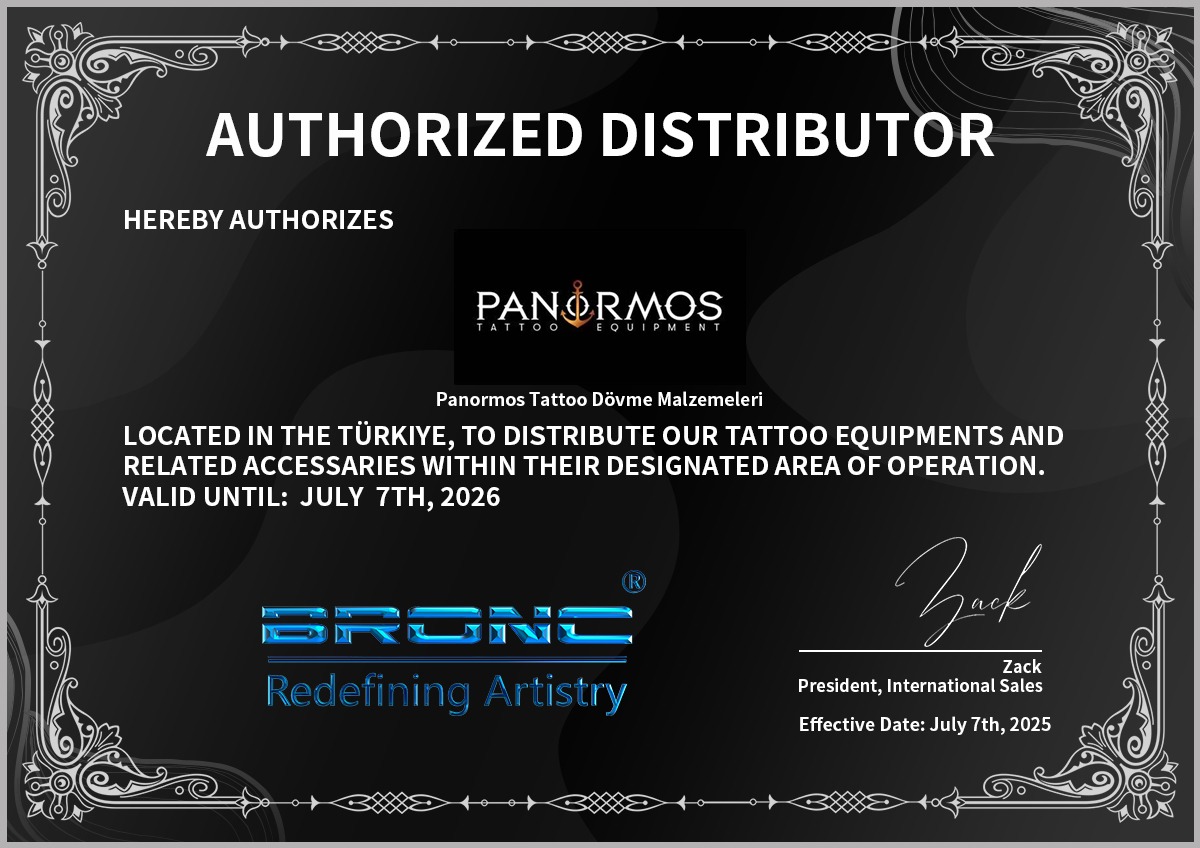 Bronc Distribütör Sertifikası