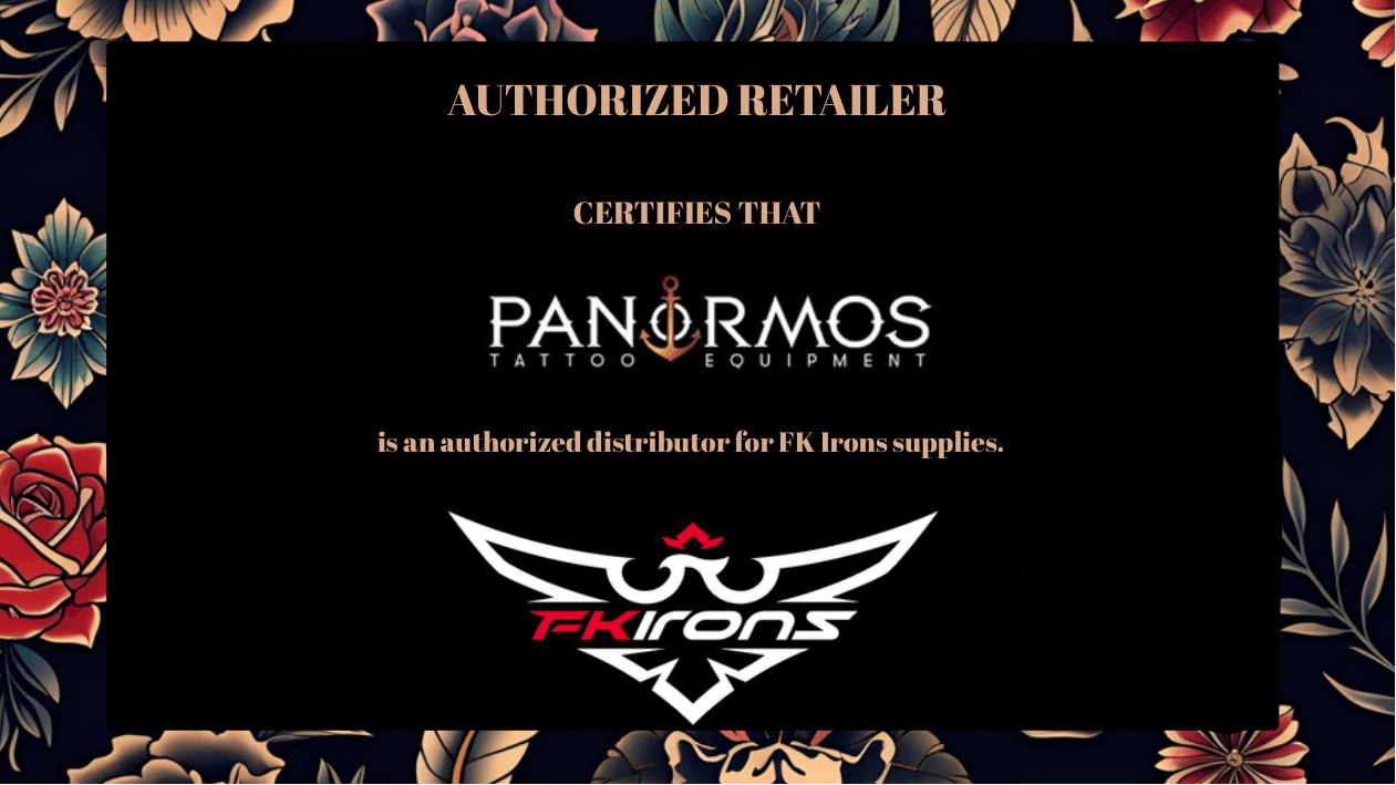 Fk Irons Distribütörlük Sertifikası