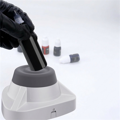 Ink Mixer Makinesi Fişli Gümüş Dövme Boya Karıştırıcı