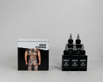 Orient Ching Graywash Set - Radiant Tattoo Dövme Boyası Seti - 2oz/60ml